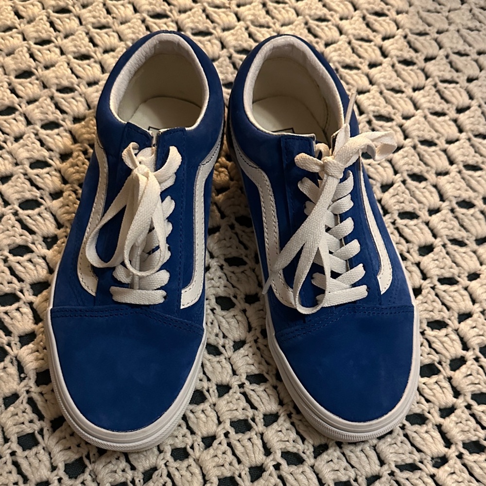Vans Blue and White Casual Shoes